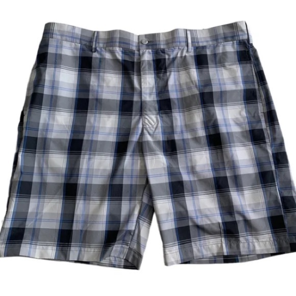 * Grand slam men’s size 40 plaid shorts - Picture 1 of 7
